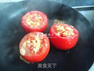 Roasted Tomato with Egg Tofu recipe