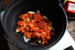 Super Rich Korean Spicy Cabbage Tofu Soup‼ ️healing Food in Winter recipe