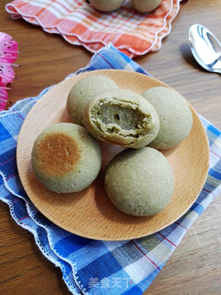 Matcha Coconut Mochi Bun recipe