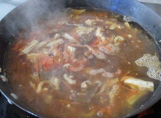 Hot and Sour Tripe Soup recipe