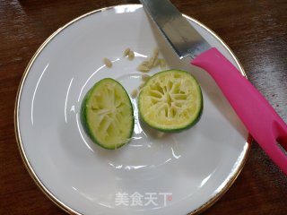 Summer Cold Drink|sweet and Sour Refreshing Green Lemon Honey Syrup recipe