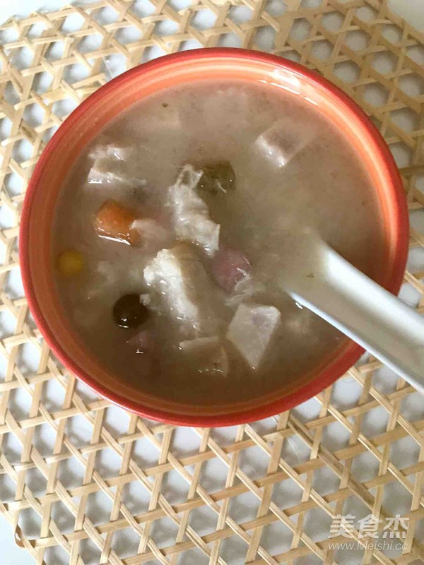 Colorful Taro Ball Soup recipe