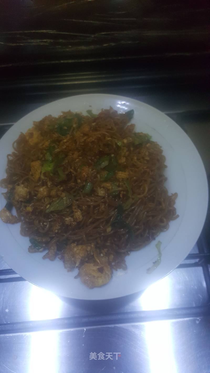 Fried Instant Noodles recipe