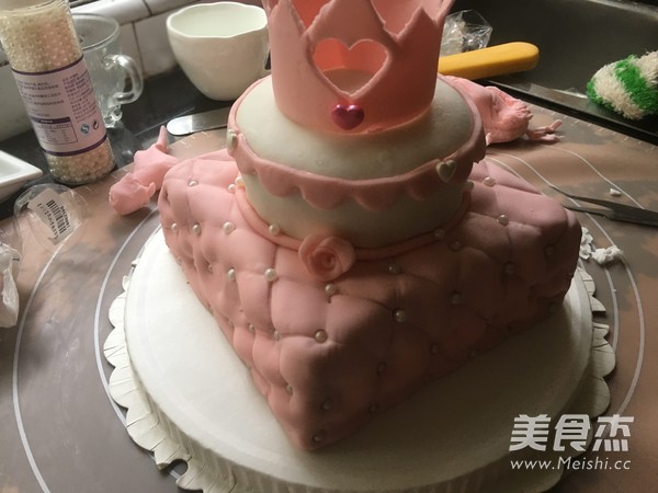 Princess Fondant Cake recipe