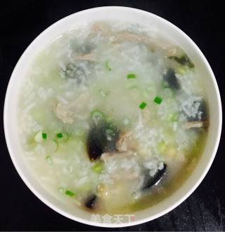 Congee with Preserved Egg and Lean Meat recipe