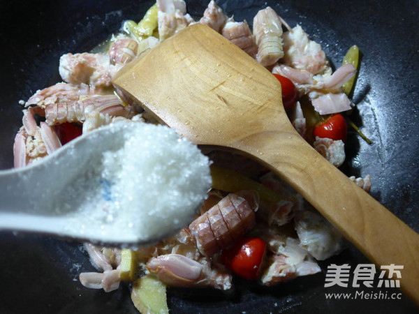 Pickled Pepper Mantis Shrimp recipe