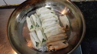 Leek Pot Stickers recipe