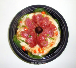 Cantonese-style Lame Claypot Rice recipe