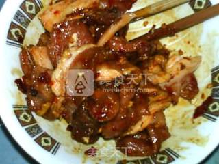 Steamed Pork with Pomelo Peel recipe