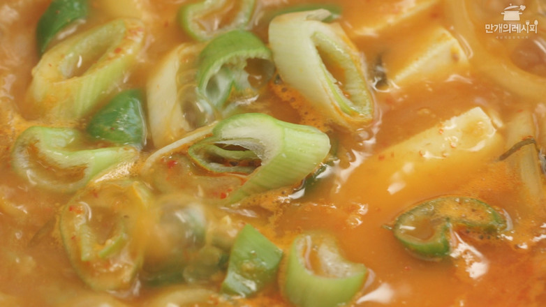 Pork Kimchi Soup recipe
