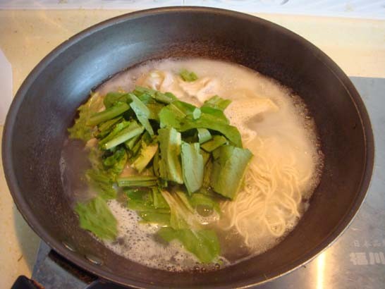 Dumpling Noodles in Clear Soup recipe