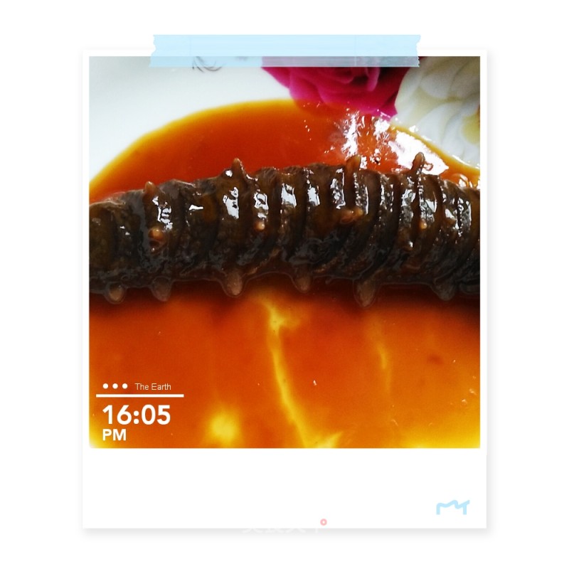Sea Cucumber with Sauce recipe