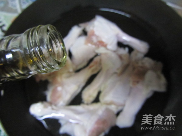 Roasted Duck Wing Root with Mushroom recipe