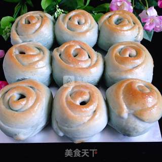 #aca烤明星大赛#blue Rose Bread recipe