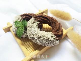 #aca Baking明星大赛#chocolate Ring recipe