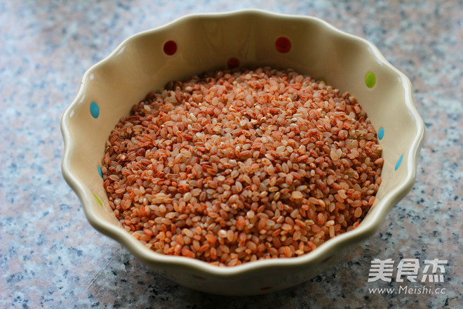 Milk Red Rice Cake recipe