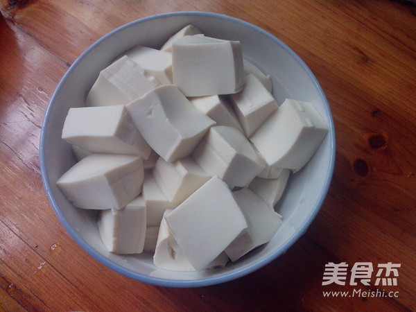 Tofu with Dried Vegetables recipe