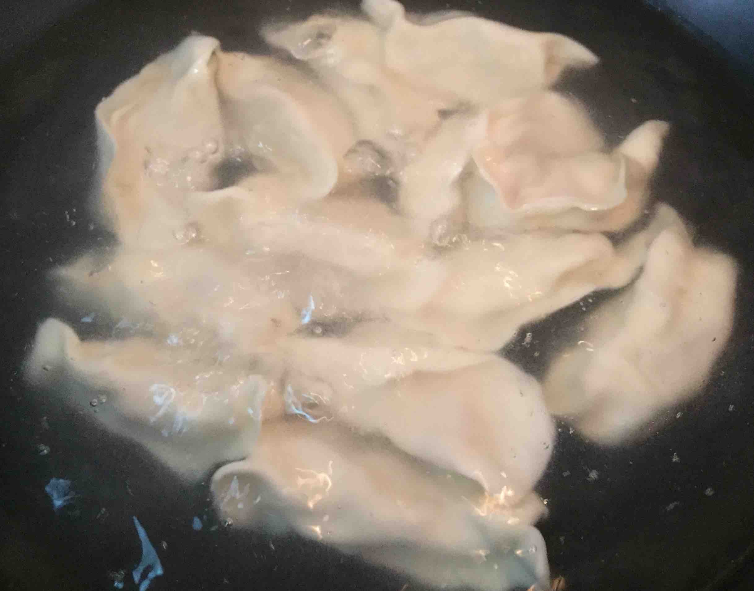 Fresh Meat and Shrimp Dumplings recipe