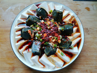 Chilled Preserved Egg Tofu recipe