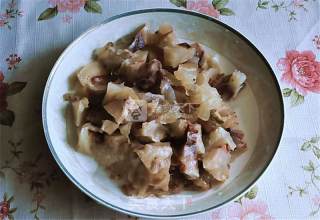 Stir-fried Beef Tendon with Garlic recipe