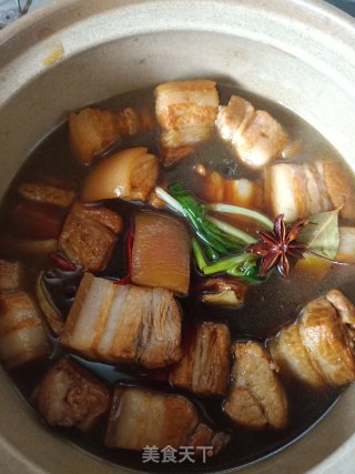 Braised Pork with Winter Bamboo Shoots recipe