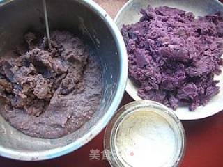 Purple Sweet Bean Paste recipe