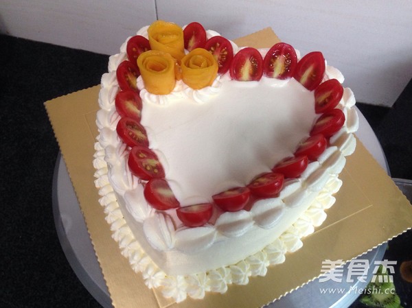 Heart Shaped Birthday Cake recipe