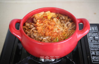 Korean Kimchi Beef Pot recipe