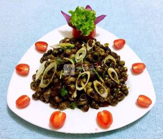 Stir-fried Escargot with Garlic Chili Sauce recipe