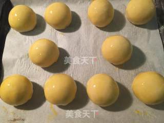 #柏翠大赛#lotus Paste Egg Yolk Cake recipe