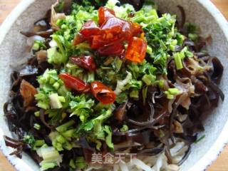 Hot and Sour Mung Bean Sprouts recipe