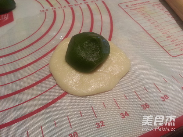 Matcha Yolk Crisp recipe