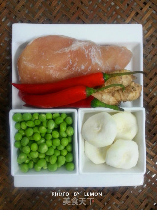 An Old Friend Who Cares about Health-chicken Breast Stew with Horseshoe Peas recipe