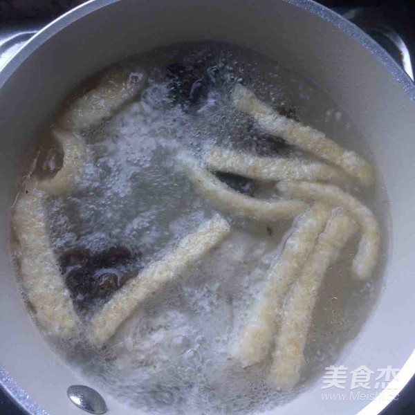 Lettuce and Meatball Soup Soaked Fritters recipe