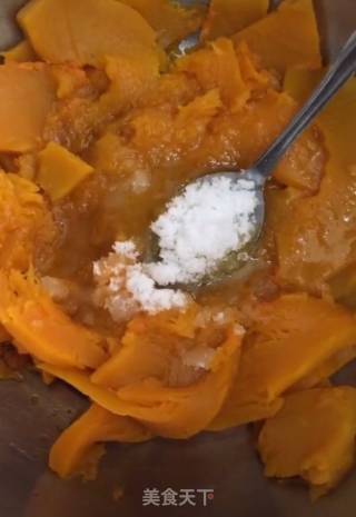 Pumpkin Red Bean Cake recipe