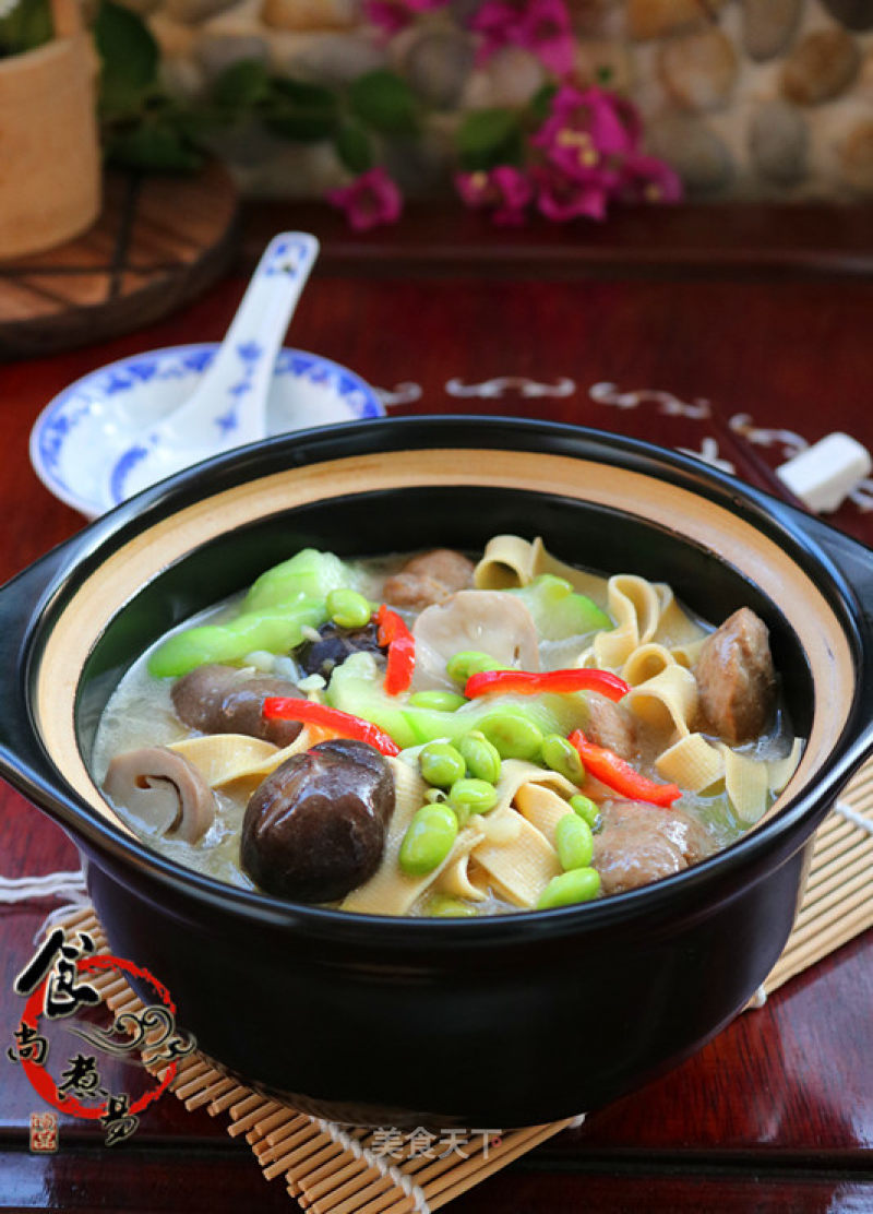 Beef Ball Mixed Vegetable Pot