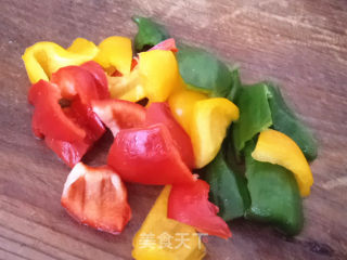 Stir-fry with Colored Peppers recipe