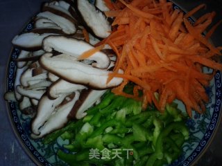 Stir-fried Three Silks-low Oil recipe