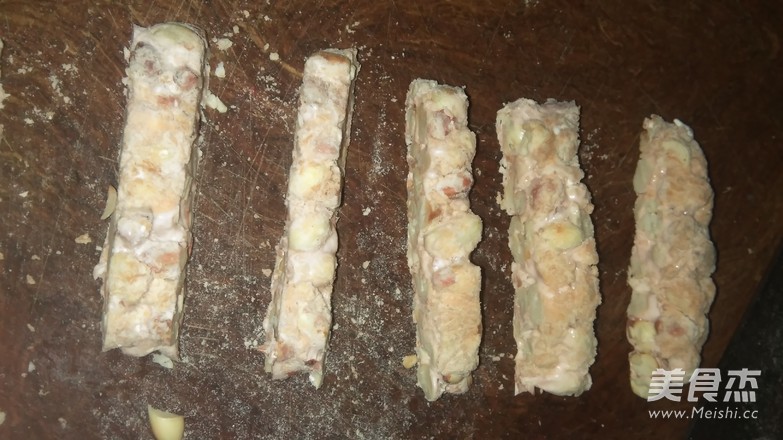 Homemade Colorful Peanut Candy recipe