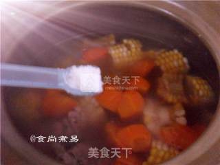 Corn Carrot Pork Bone Soup recipe
