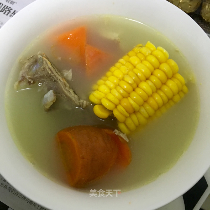 Nutritious Corn Ribs Soup