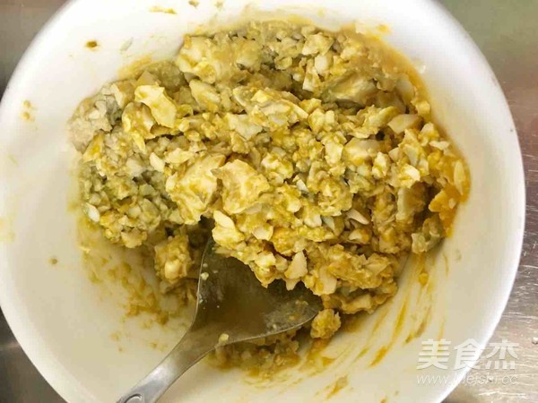 Delicious Salted Duck Egg Fried Rice recipe