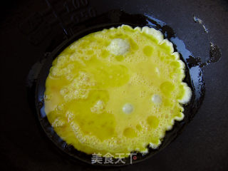 Scrambled Eggs with Leek recipe