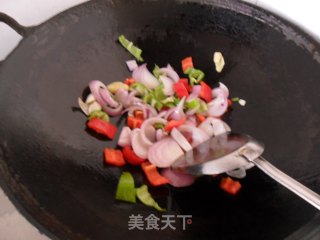 Pepper and Onion Large Intestine recipe