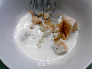 Banana Yogurt Chiffon Cake recipe