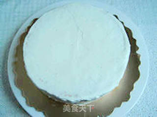 【mango Cream Cake】--- Daughter's Birthday Cake recipe