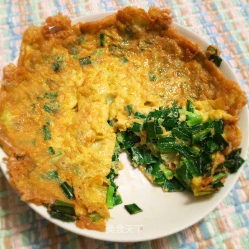 Leek Egg Pancake recipe