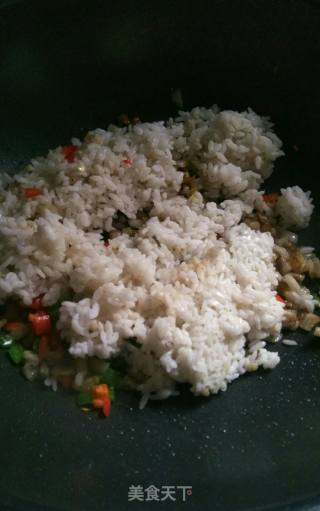 Fried Rice with Pork Knuckles recipe