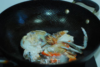 Baked Crab with Salted Egg Yolk recipe