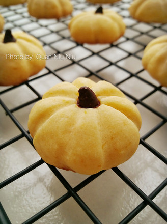 Cute Pumpkin Cookies